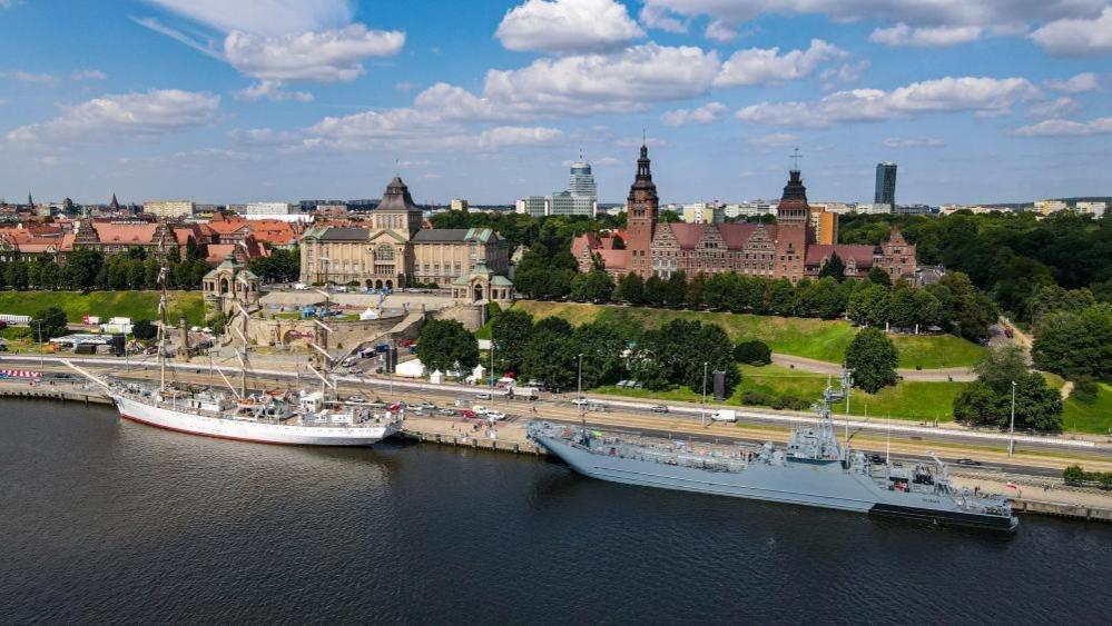 Imperial Apartaments Centrum II Stettin Exterior foto